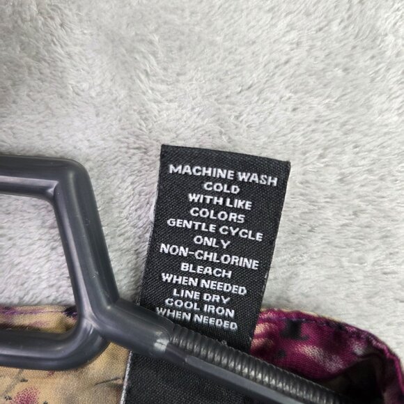 Womens Maggie Barnes Purple Abstract Print Tunic Top 3/4 Sleeve Polyester 4X - Picture 7 of 7